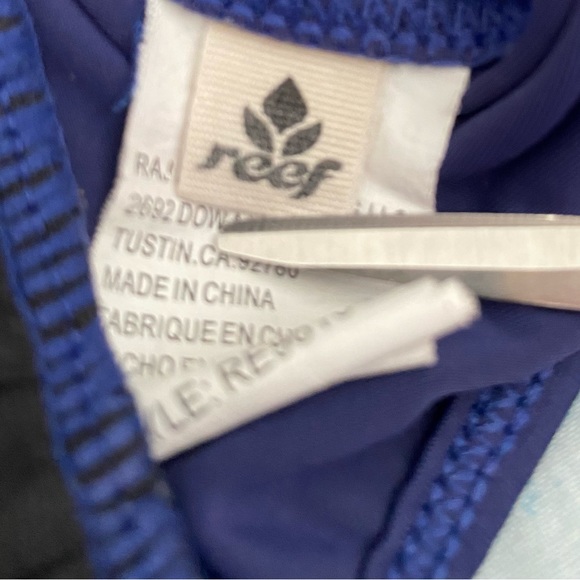 🇺🇸Cute Navy Drape Swim Top - Picture 8 of 10